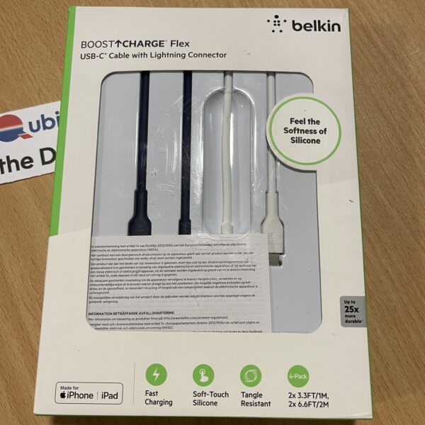 Belkin BOOST CHARGE USBC to Lightning MFI-CERTIFIED Cable Kit (Pack of 4) - Image 3