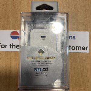 Qmadix Full Metal Jacket USB-C Travel Charger 30W
