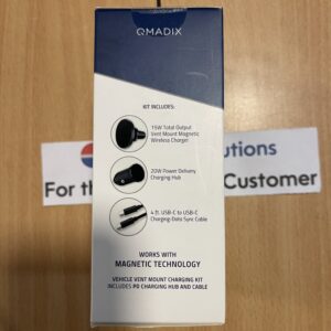 Qmadix In-Car Wireless Charger 15W