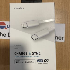 Qmadix USB-C to Lightning Cable (1.2M)