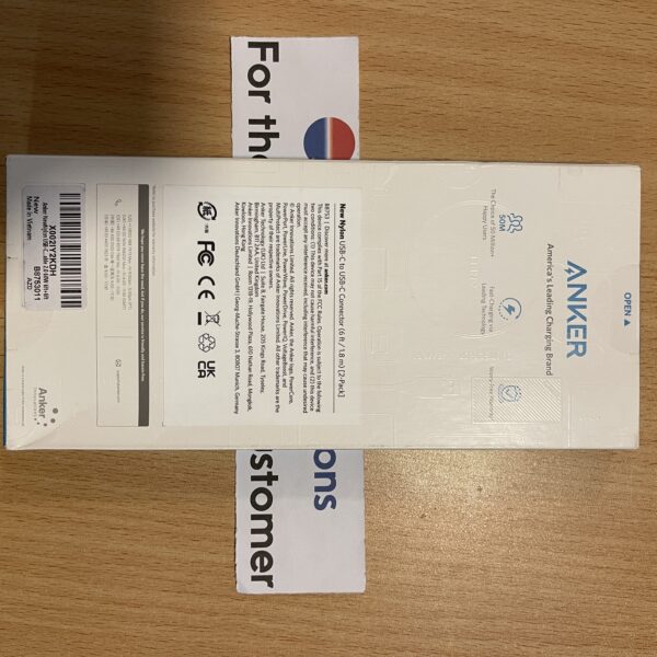 Anker USB-C to USB-C 60W Charging Cable 2-Pack (2M) - Image 2