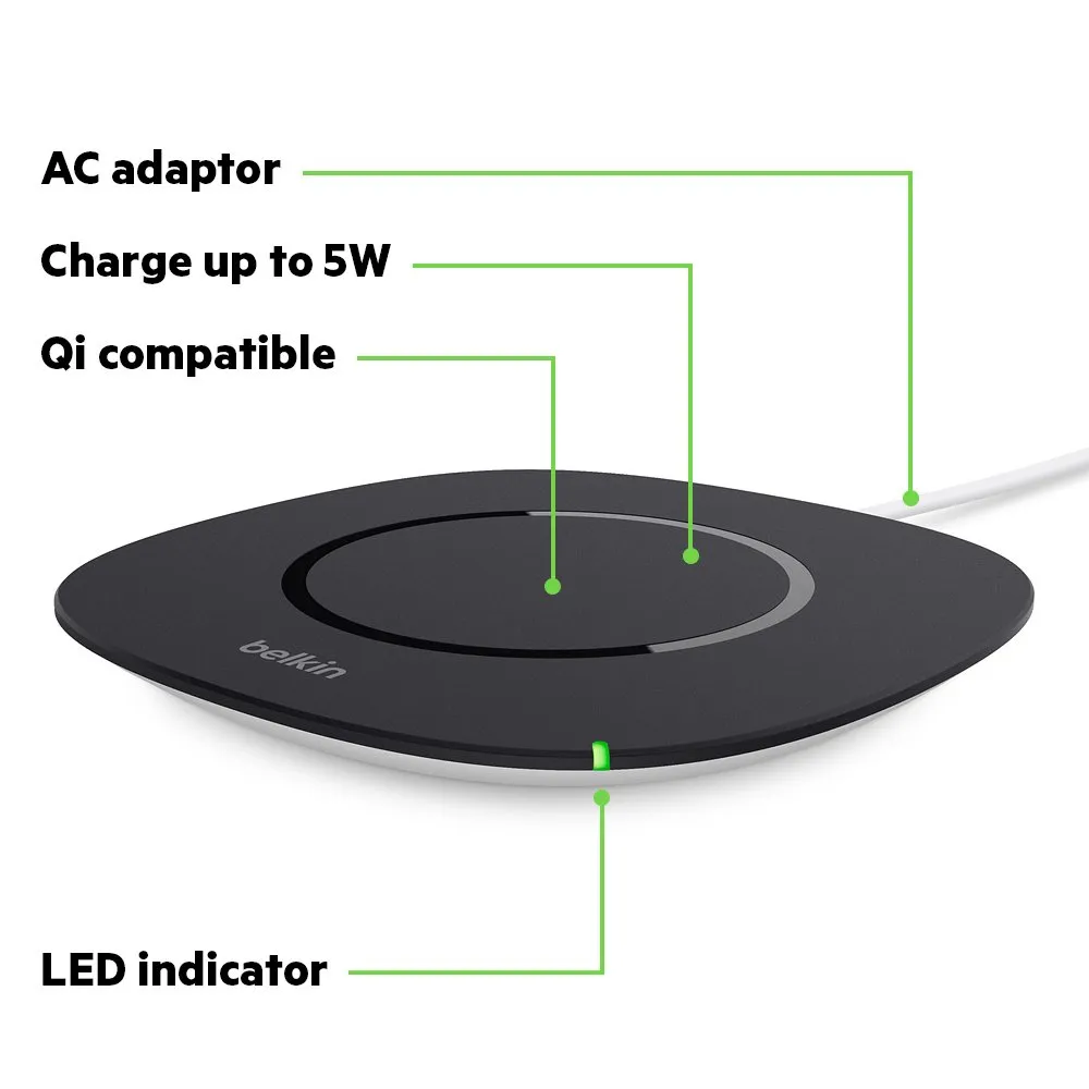 Belkin BOOST↑UP™ Qi™ Wireless Charging Pad (5W)  F8M741