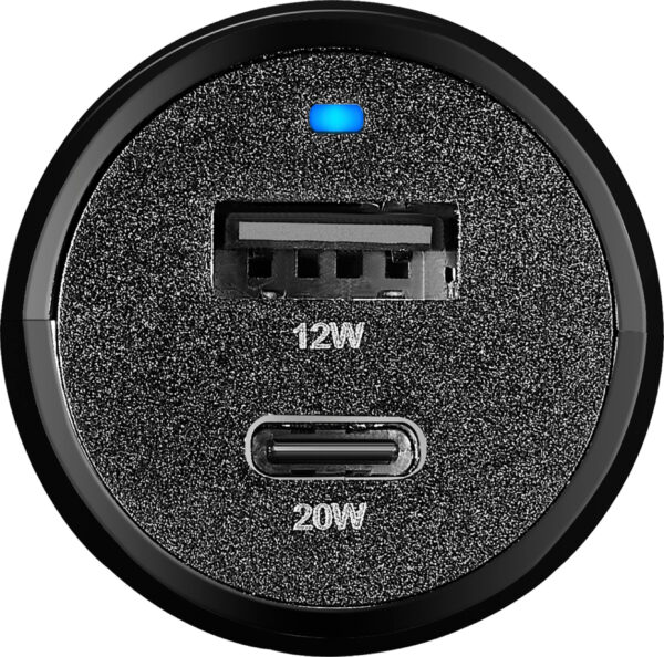 Best Buy Essentials Dual Port Vehicle Charger - 32W