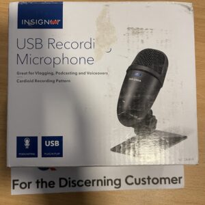 Insignia USB Microphone NS-CBM19