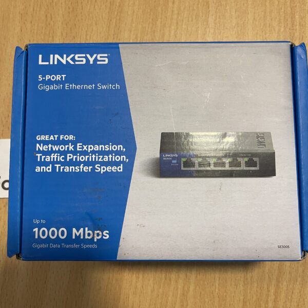 Linksys  5-Port Gigabit Switch - Image 3