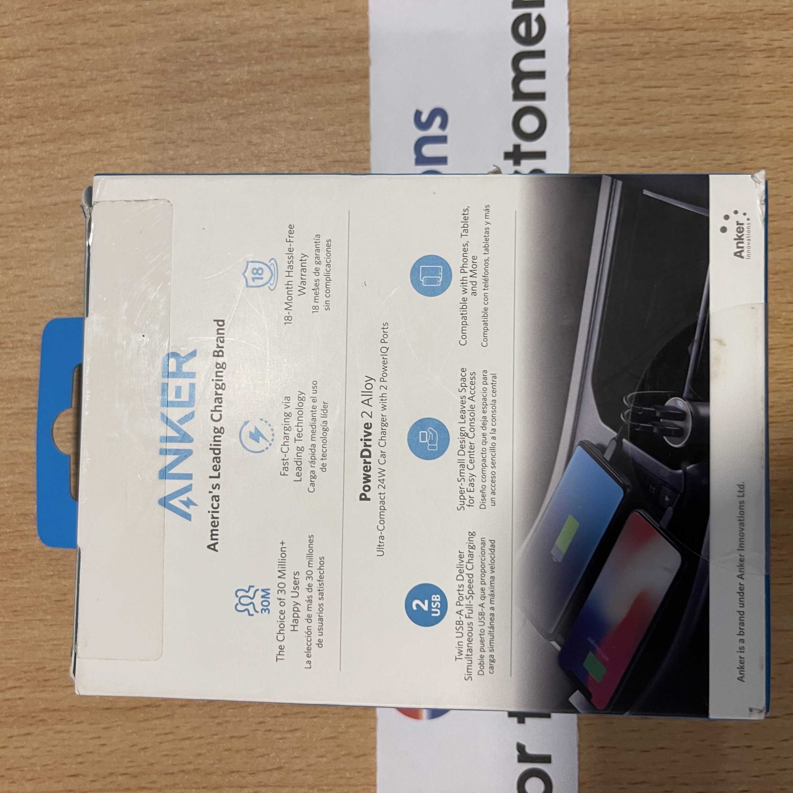 Anker PowerDrive 2 Alloy 2 Anker PowerDrive 2 Alloy - Image 2