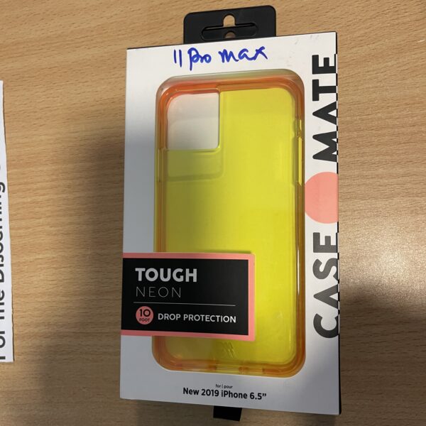 11 Pro Max Case - Mate Tough Neon Case - Image 3