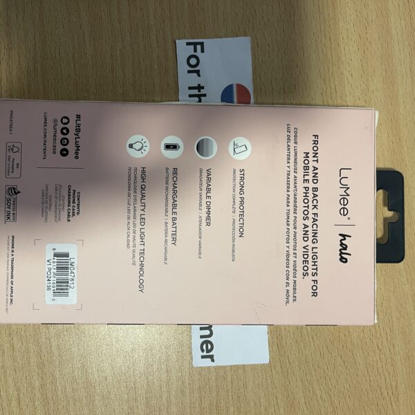 iPhone 12 Pro Max & iPhone 13 Pro Max - LuMee Halo Lighted Case - Image 2
