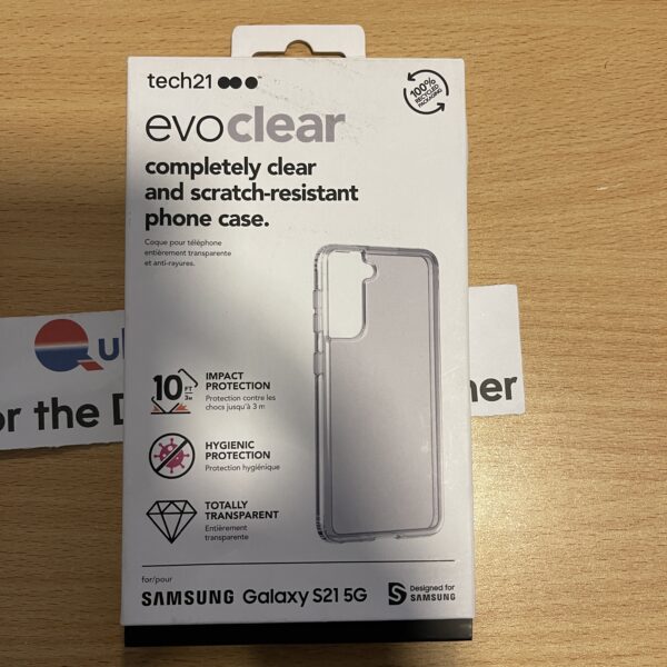 Samsung Galaxy S21 - Tech21 EvoClear Case - Image 3