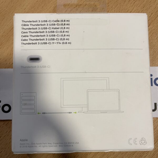 Apple Thunderbolt 3 Cable - Image 2