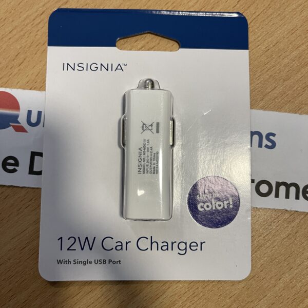 Insignia 12W Car Charger - NS-MDC1U - Image 2