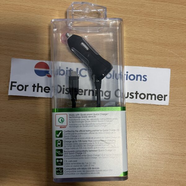 Qmadix Micro USB In Car Charger - Image 2