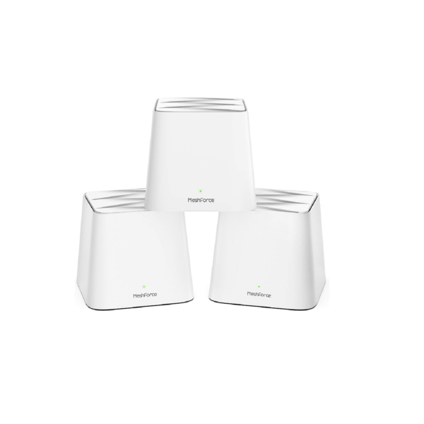 MeshForce M1 Whole Home Dual-Band Mesh WiFi System (3 Pack)