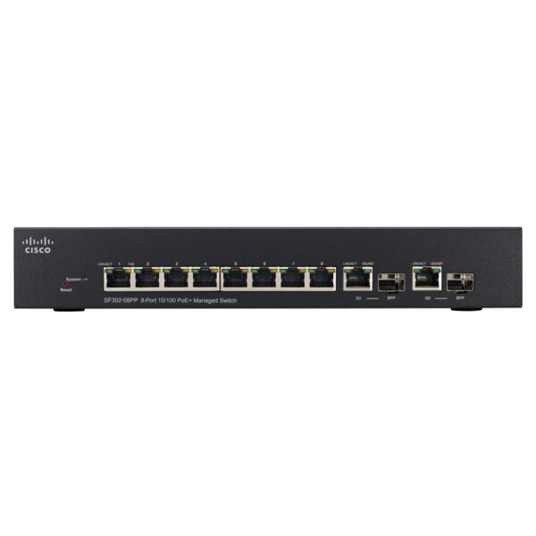 Cisco SF302-08PP PoE Managed Switch