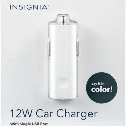 Insignia 12W Car Charger